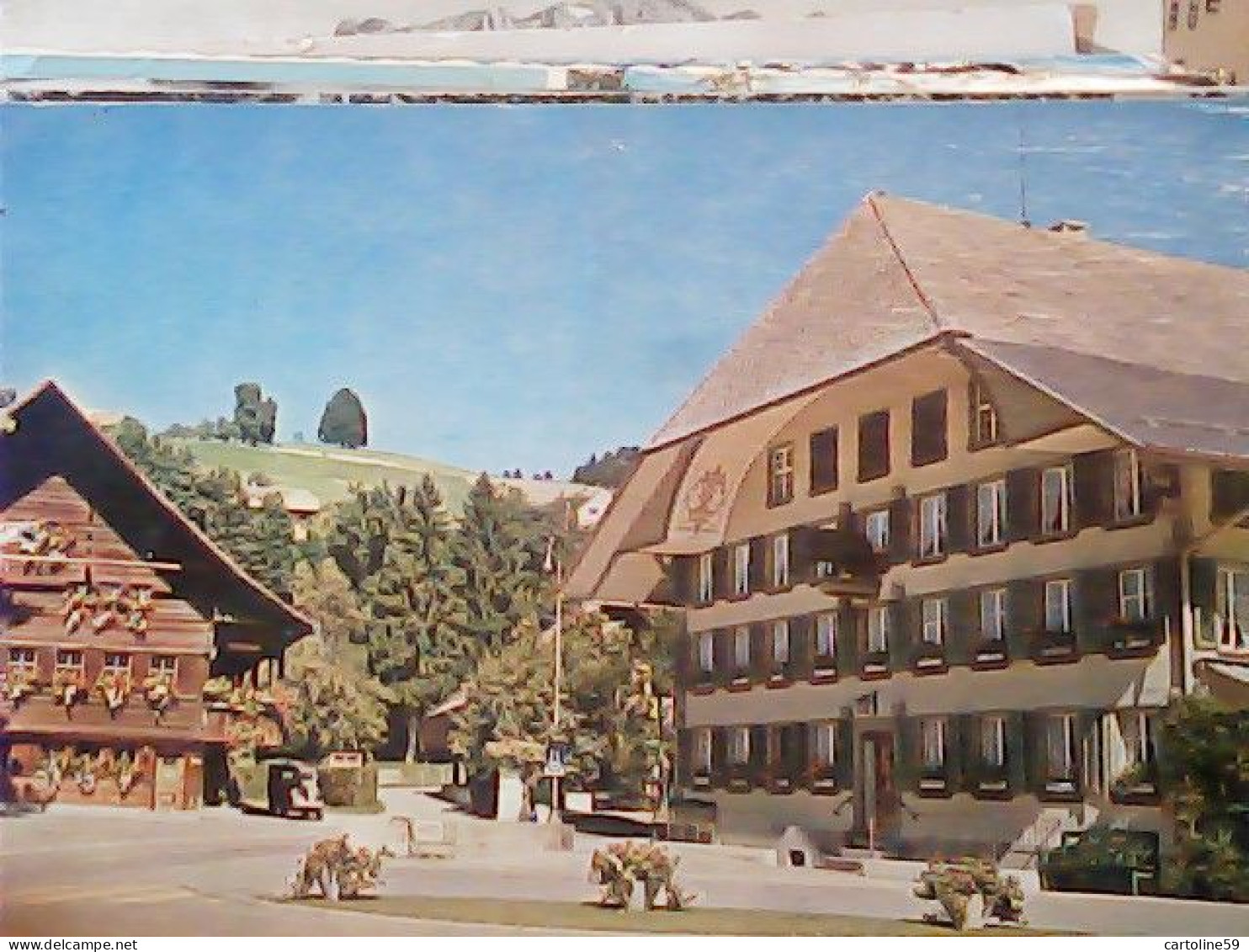 ZWITSERLAND. SUISSE. LANGNAU IM EMMENTAL. HOTEL BAREN V1978 JM1673 - Langnau Im Emmental