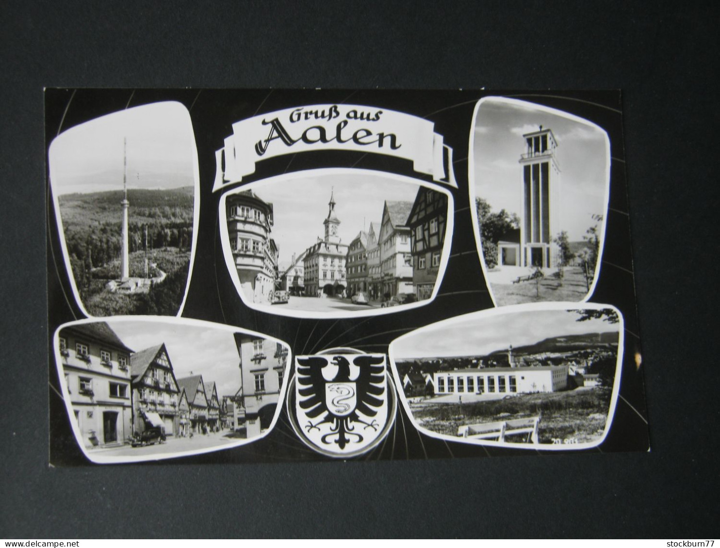 AALEN , Seltene Ansichtskarte Um 1960 - Aalen