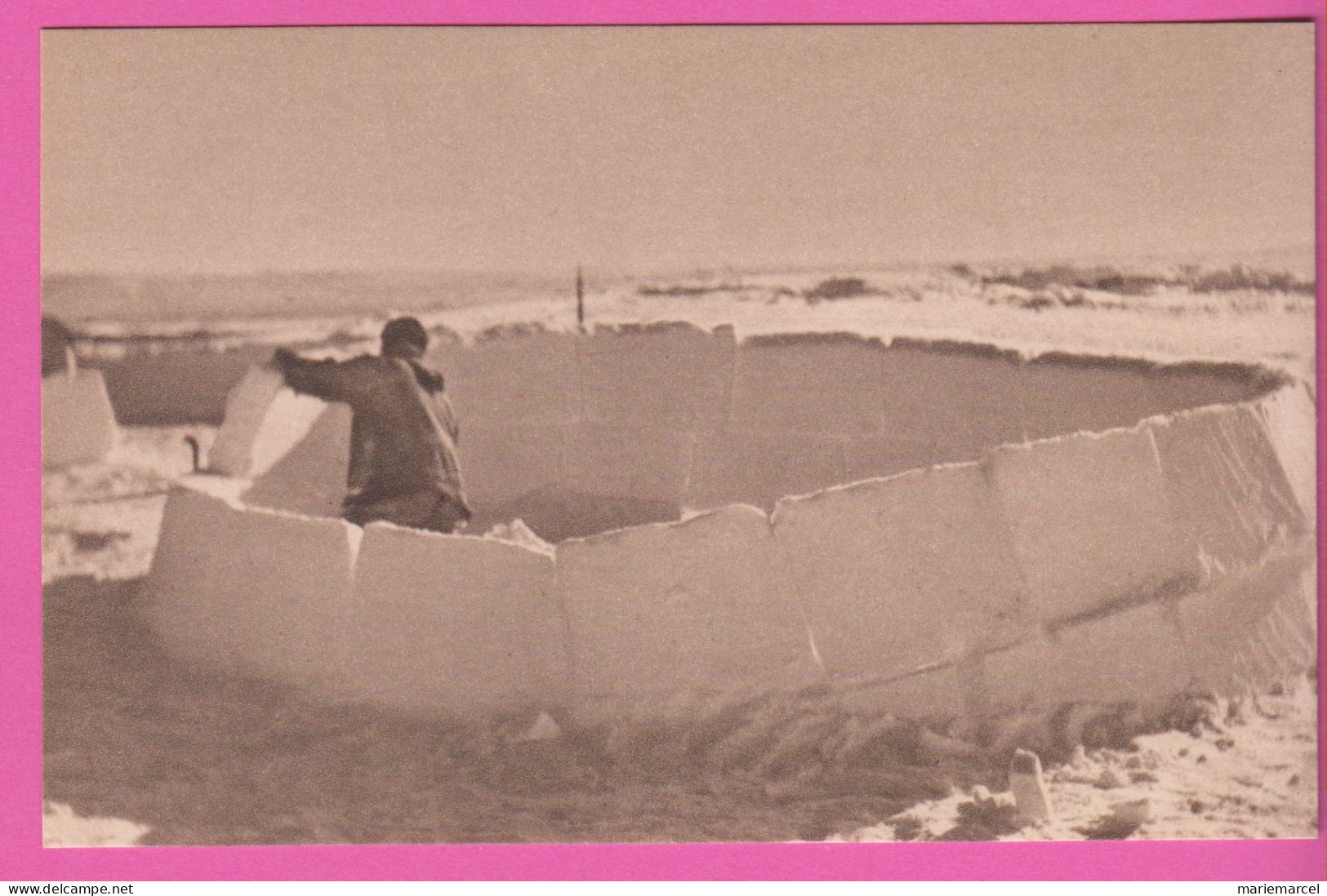 MISSIONS D'AMÉRIQUE - Lot De 6 Cartes - SUR LES PLAGES DE LA MER CARAÏBE-CONSTRUCTION D'UN IGLOO-LAISSEZ VENIR À MOI... - Missions