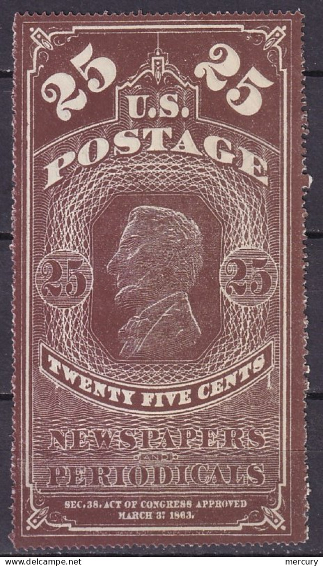 USA - Journaux - 25 C. De 1865 FAUX - Unused Stamps