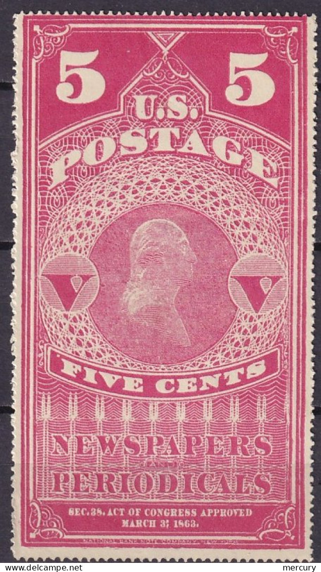 USA - Journaux - 5 C. De 1865 FAUX - Unused Stamps