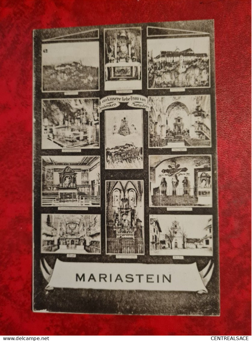 Carte SUISSE  MARIASTEIN MULTIVUES - Metzerlen-Mariastein