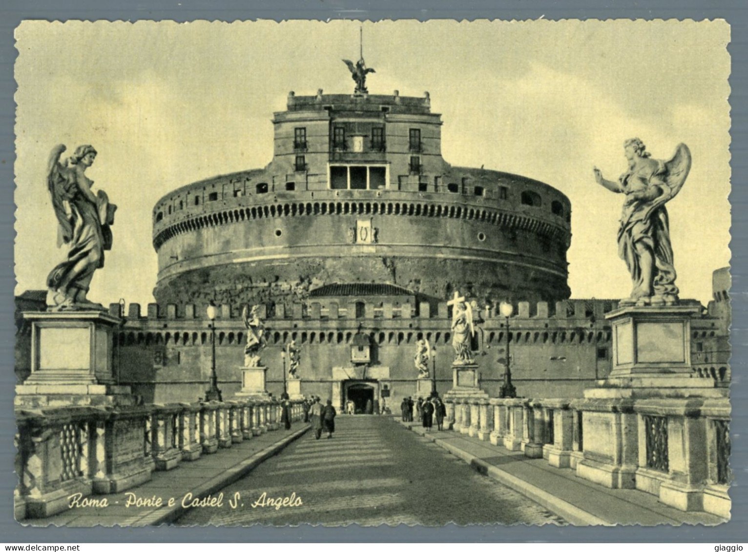 °°° Cartolina - Roma N. 1905 Ponte E Castel S. Angelo Nuova °°° - Pontes