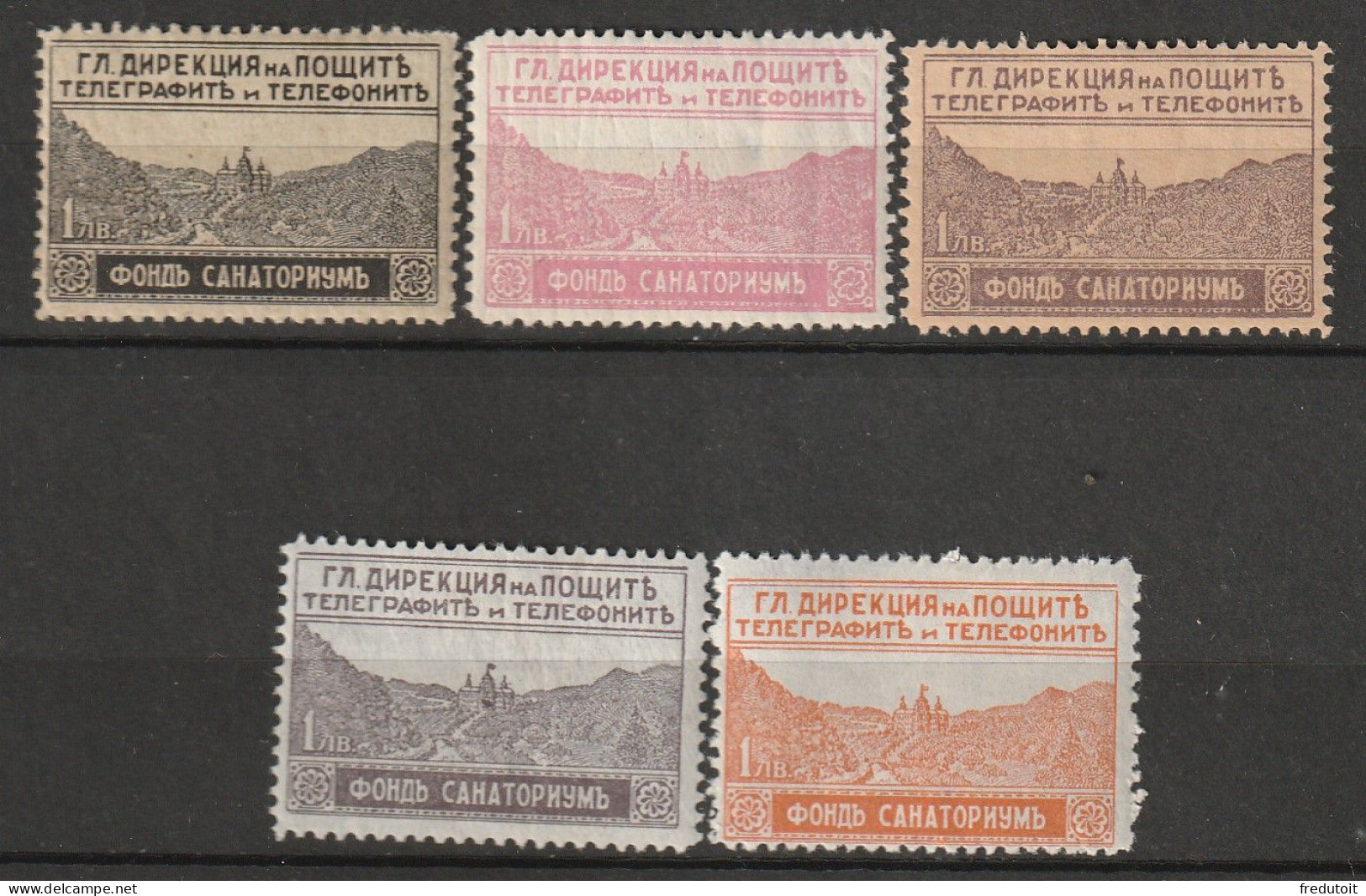 BULGARIE - Timbres Expres N°1à5 * (1925-29) - Eilpost