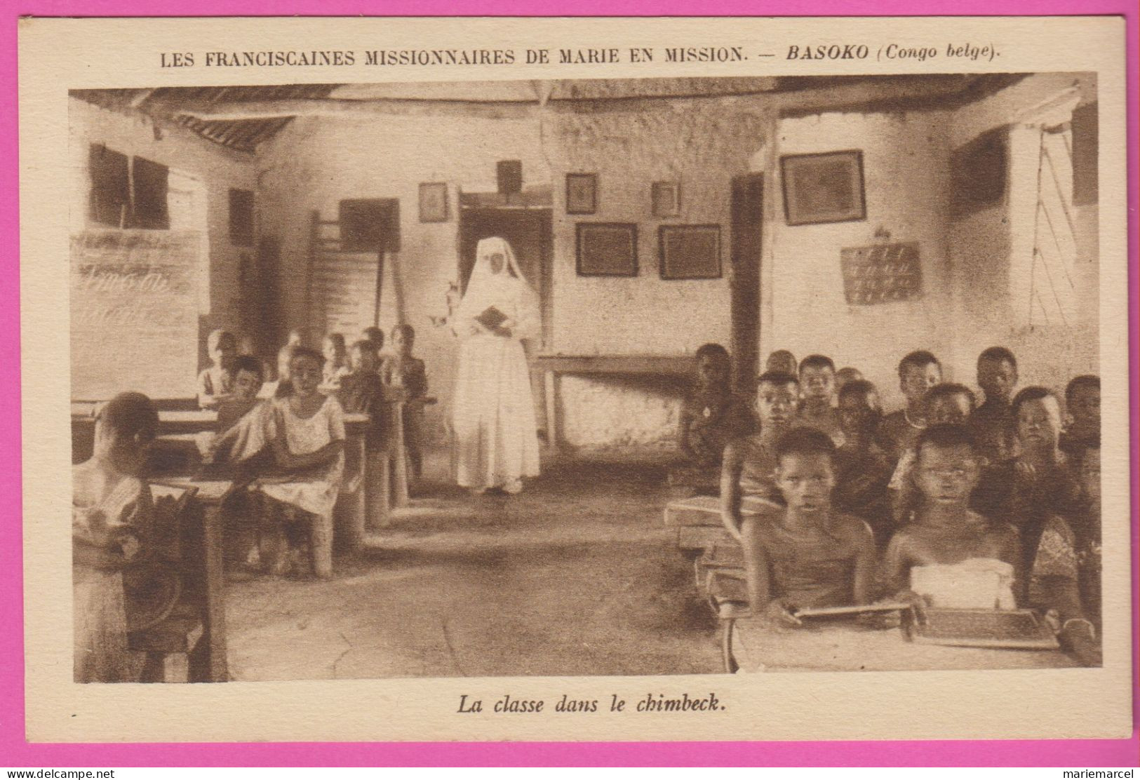 LES FRANCISCAINES MISSIONNAIRES DE MARIE EN MISSION - Lot De 17 Cartes - Détail Dans La Description - Missions