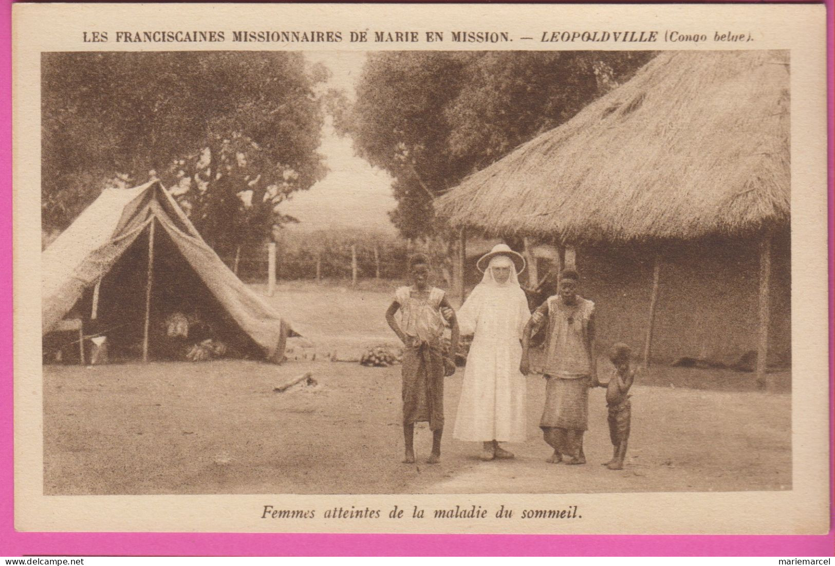 LES FRANCISCAINES MISSIONNAIRES DE MARIE EN MISSION - Lot de 17 Cartes - détail dans la description