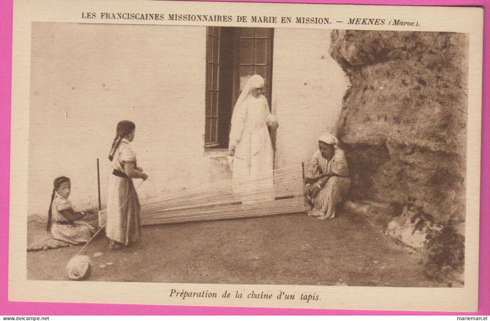LES FRANCISCAINES MISSIONNAIRES DE MARIE EN MISSION - Lot de 17 Cartes - détail dans la description