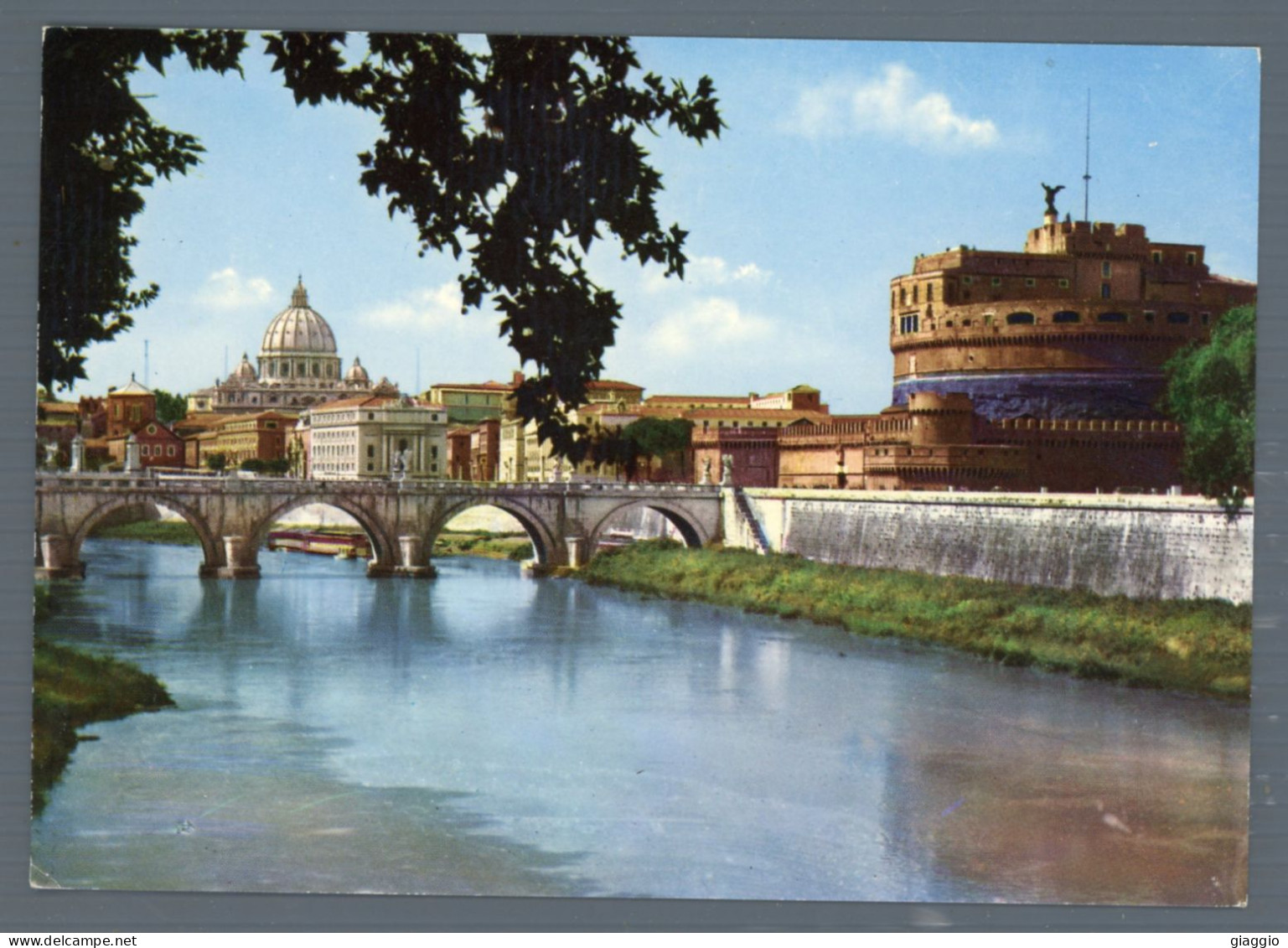 °°° Cartolina - Roma N. 1912 Ponte E Castel S. Angelo Nuova °°° - Pontes