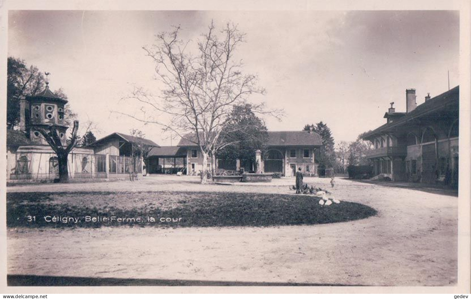 Céligny GE, Belle-Ferme Domaine Agricole, La Cour Et Les Bâtiments (31) - Céligny