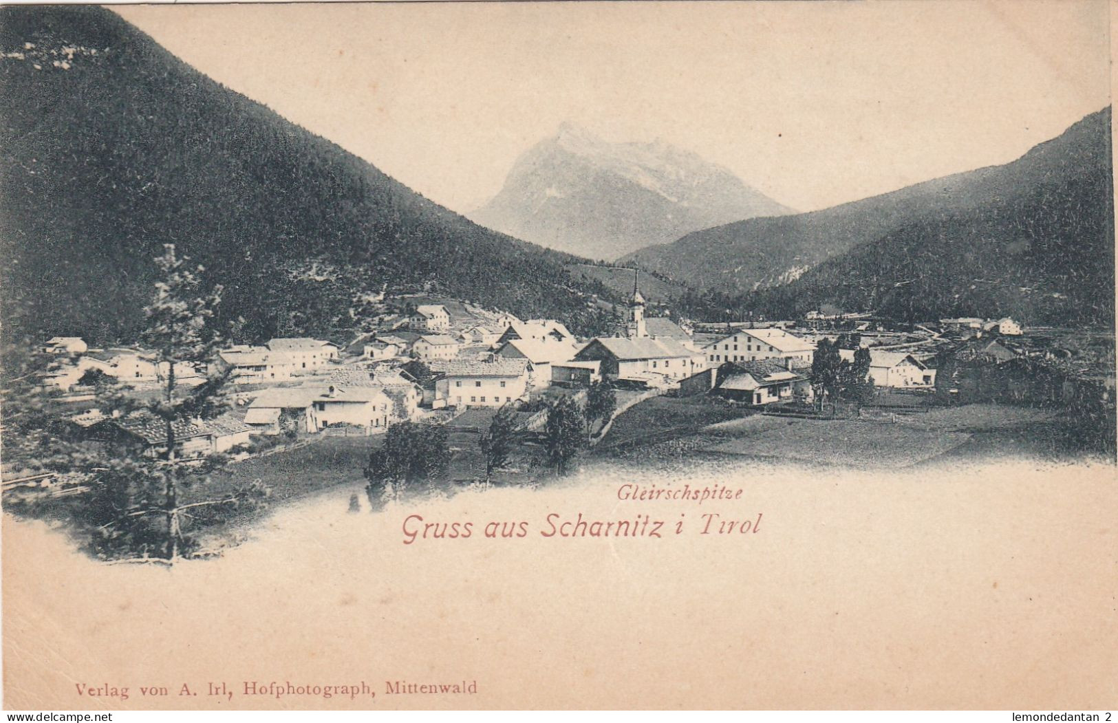 Gruss Aus Scharnitz I. Tirol - Scharnitz