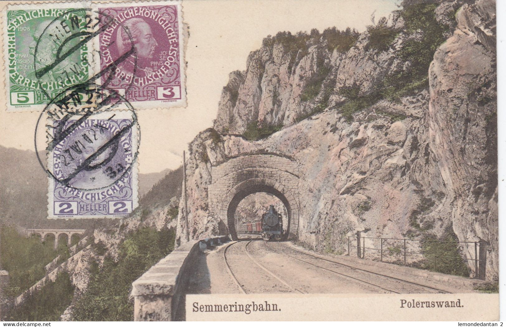 Semmeringbahn - Poleruswand - Zug - Steinhaus Am Semmering