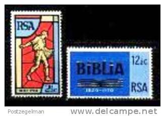 Republic Of South Africa , 1970, MNH Stamp(s) Bible Society,  Nr(s) 388-389 - Nuevos