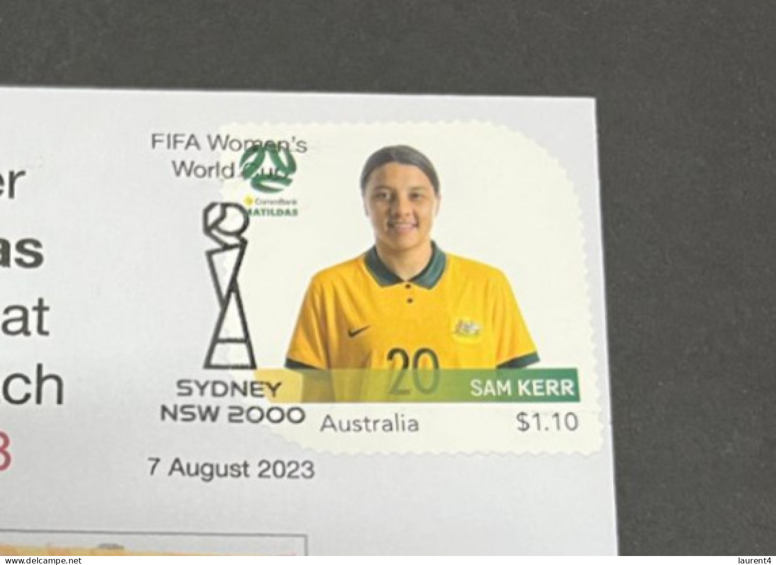 7-8-2023 (1 T 44) FIFA Women's Football World Cup - Matildas New Bondi Beach Mural Unveiled On 7 Aug. 2023 - Dollar