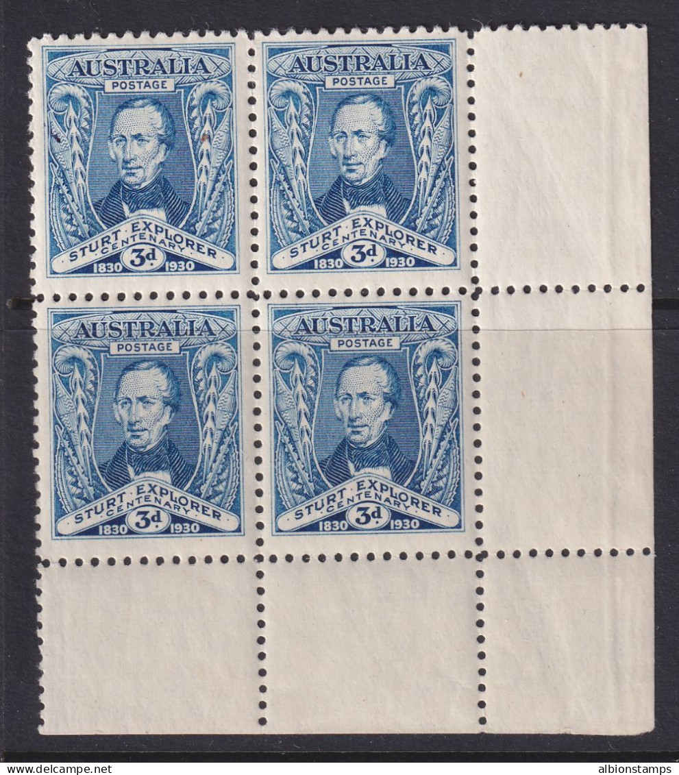 Australia, Scott 105 (SG 118), MNH Block Of Four - Ongebruikt