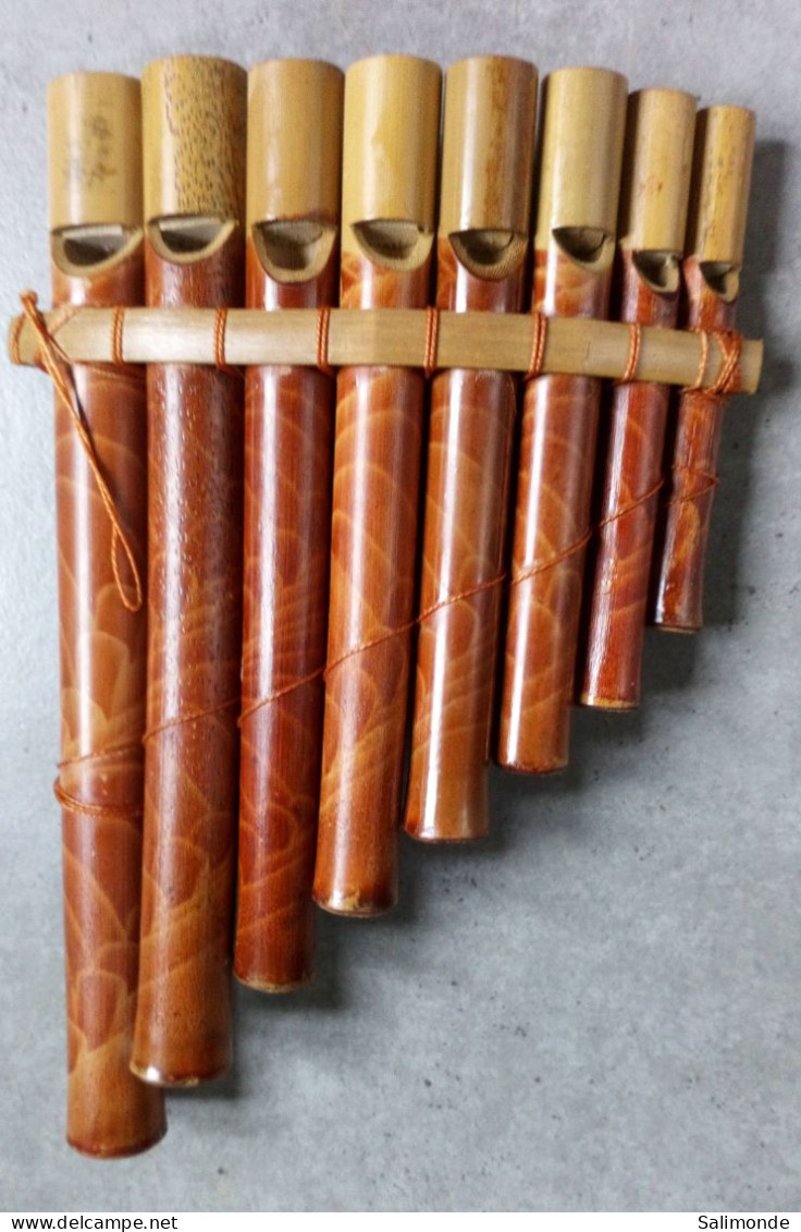 Véritable Flûte De Pan Neuve - Musical Instruments