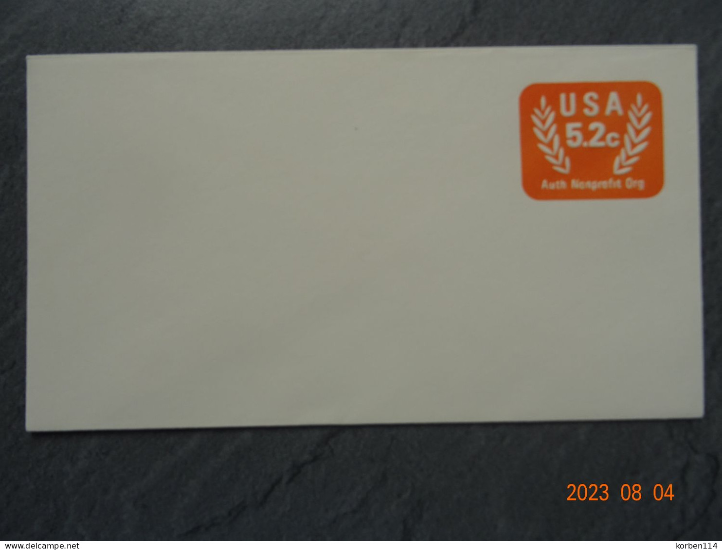 FDC  USA 5.2  C   AUTH NONPROFIT ORG - Andere & Zonder Classificatie