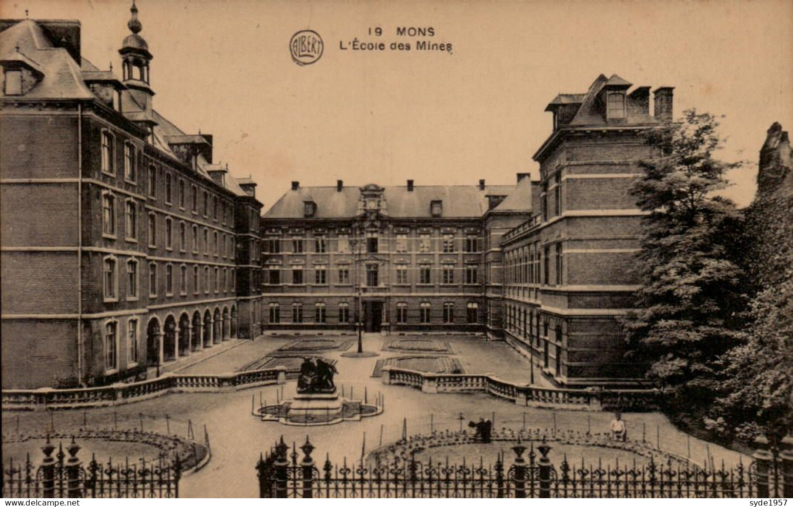 Mons - L'école Des Mines (ALBERT N°19) - Mons