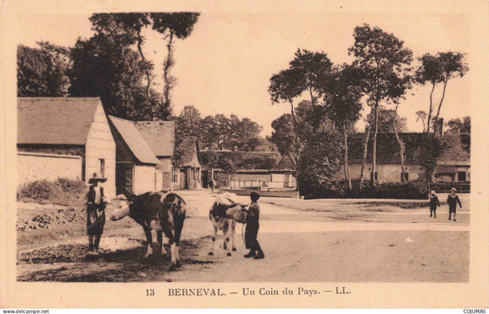 76 - BERNEVAL - S20889 - Un Coin Du Pays - Agriculture - Berneval