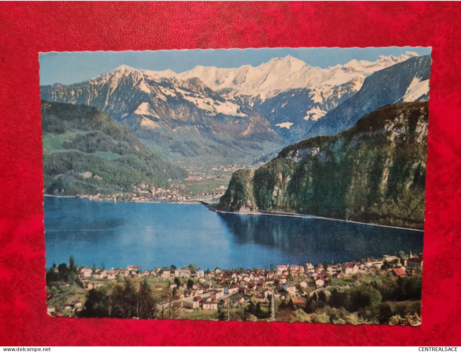 Carte SUISSE  HERGISWIL AM SEE BLICK GEGEN STANDSSTAD - Hergiswil