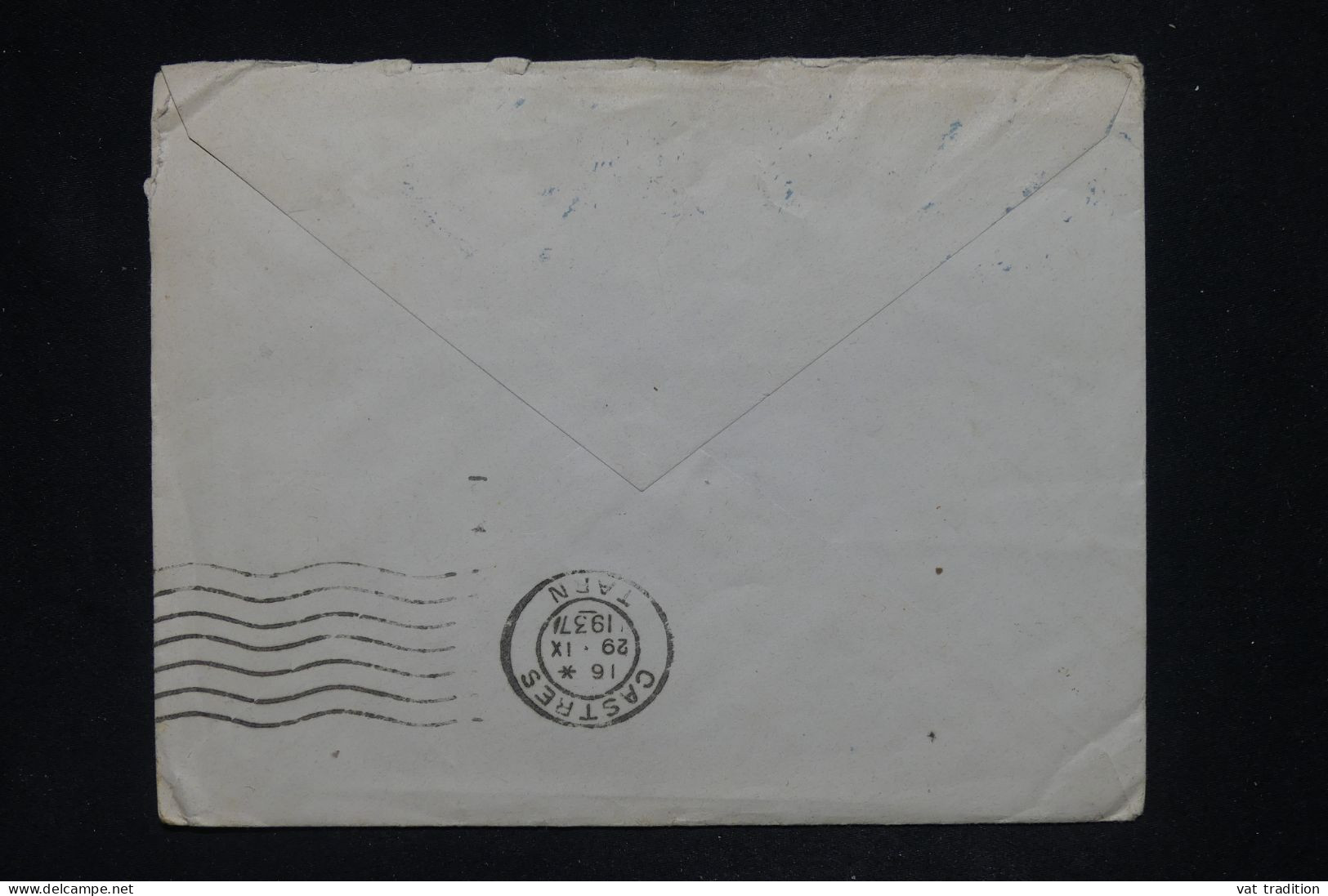 RUANDA URUNDI - Enveloppe Pour La France En 1937 - L 145817 - Brieven En Documenten