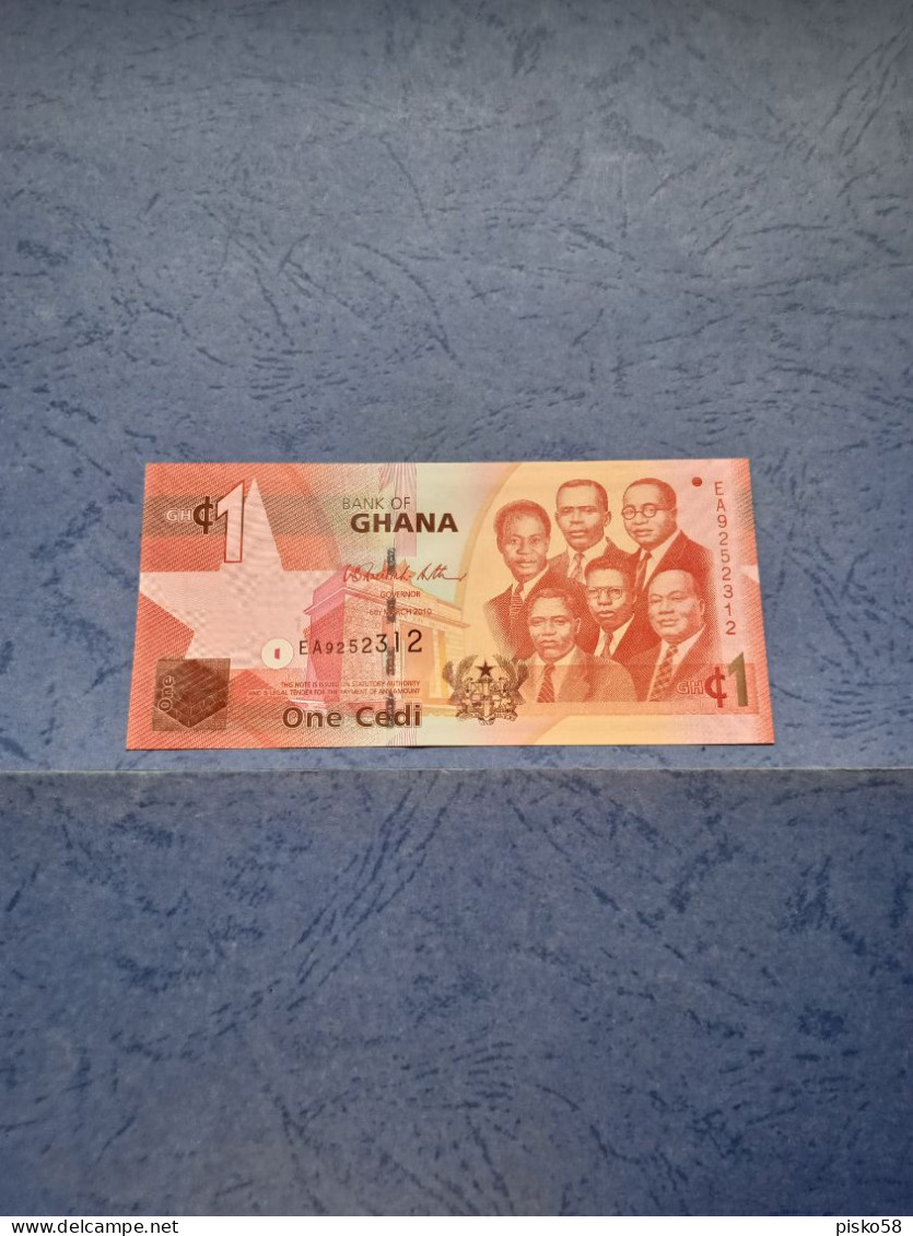 GHANA-P37b 1C 2010 UNC - Ghana