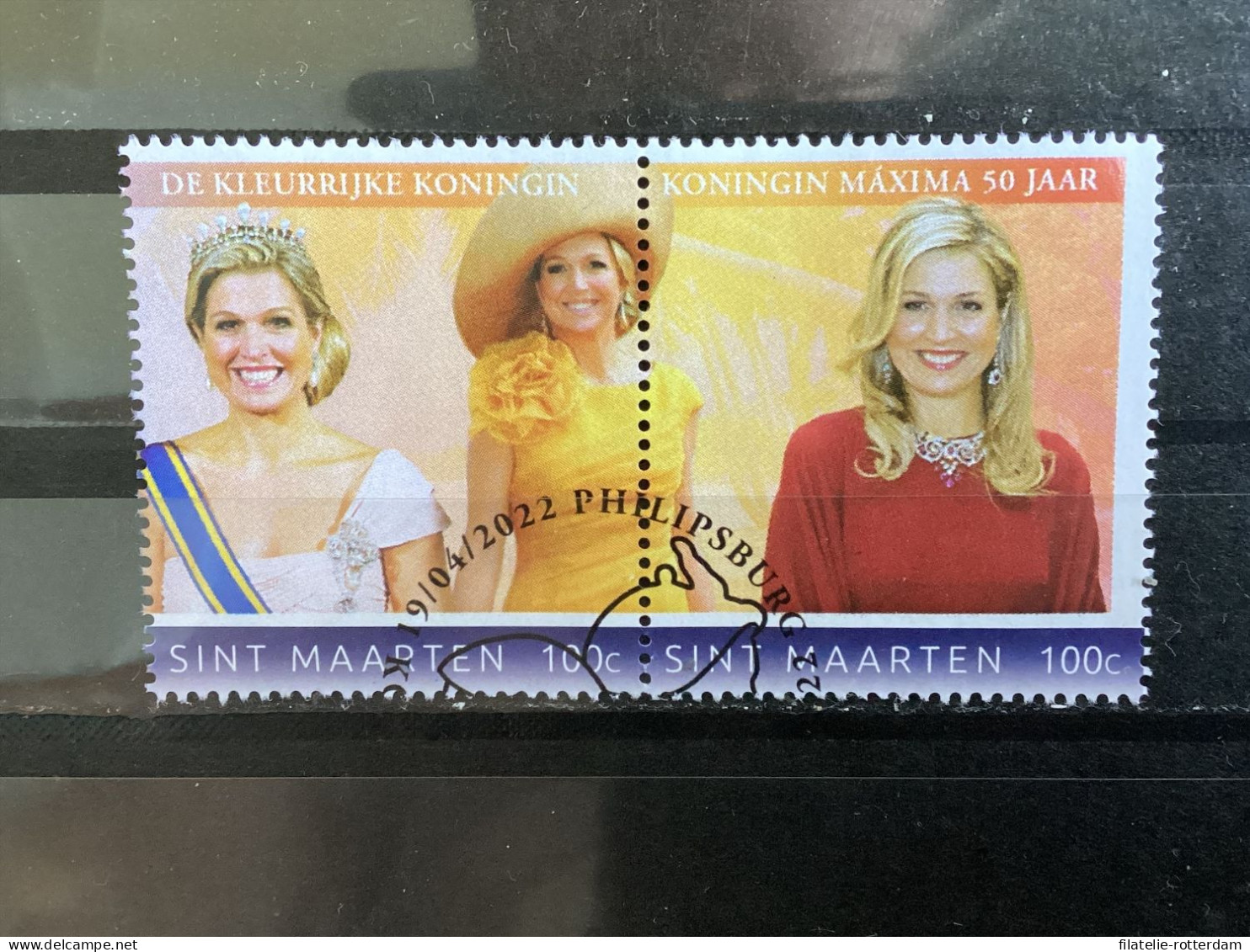 Sint Maarten - 50 Jaar Koningin Maxima 2022 - Curaçao, Nederlandse Antillen, Aruba