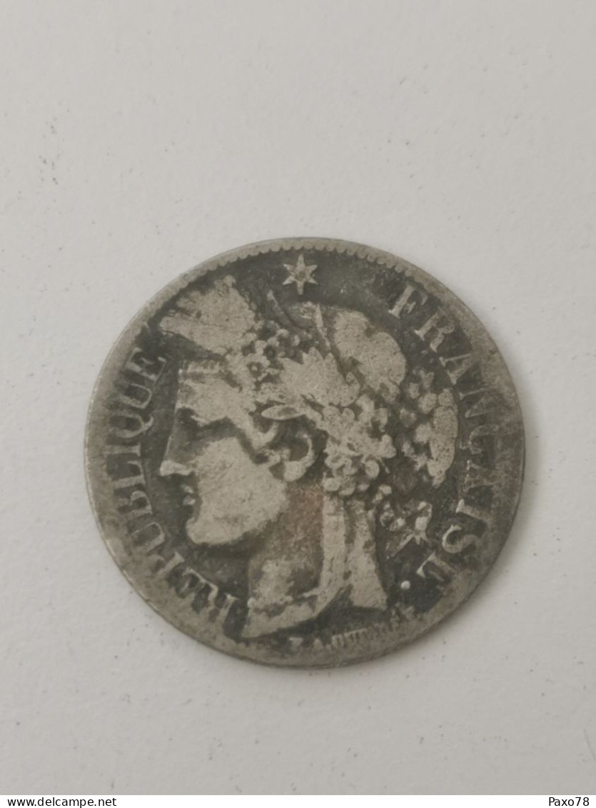 France, 1 Franc Cérès 1881 A - 1 Franc