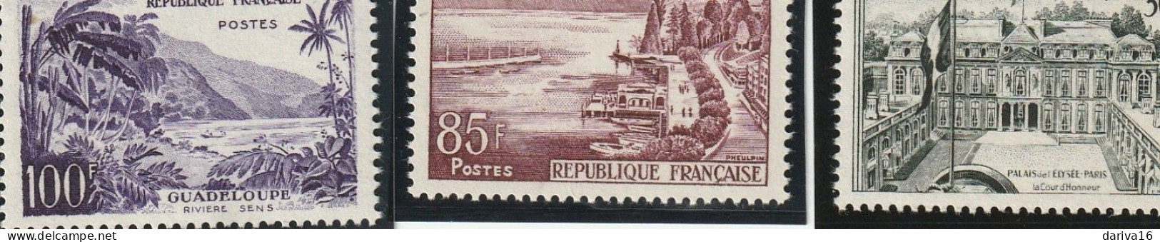 France 1959 -Série Touristique- Y Et T N°1192 à 1194 - Timbres Neufs - Sonstige & Ohne Zuordnung