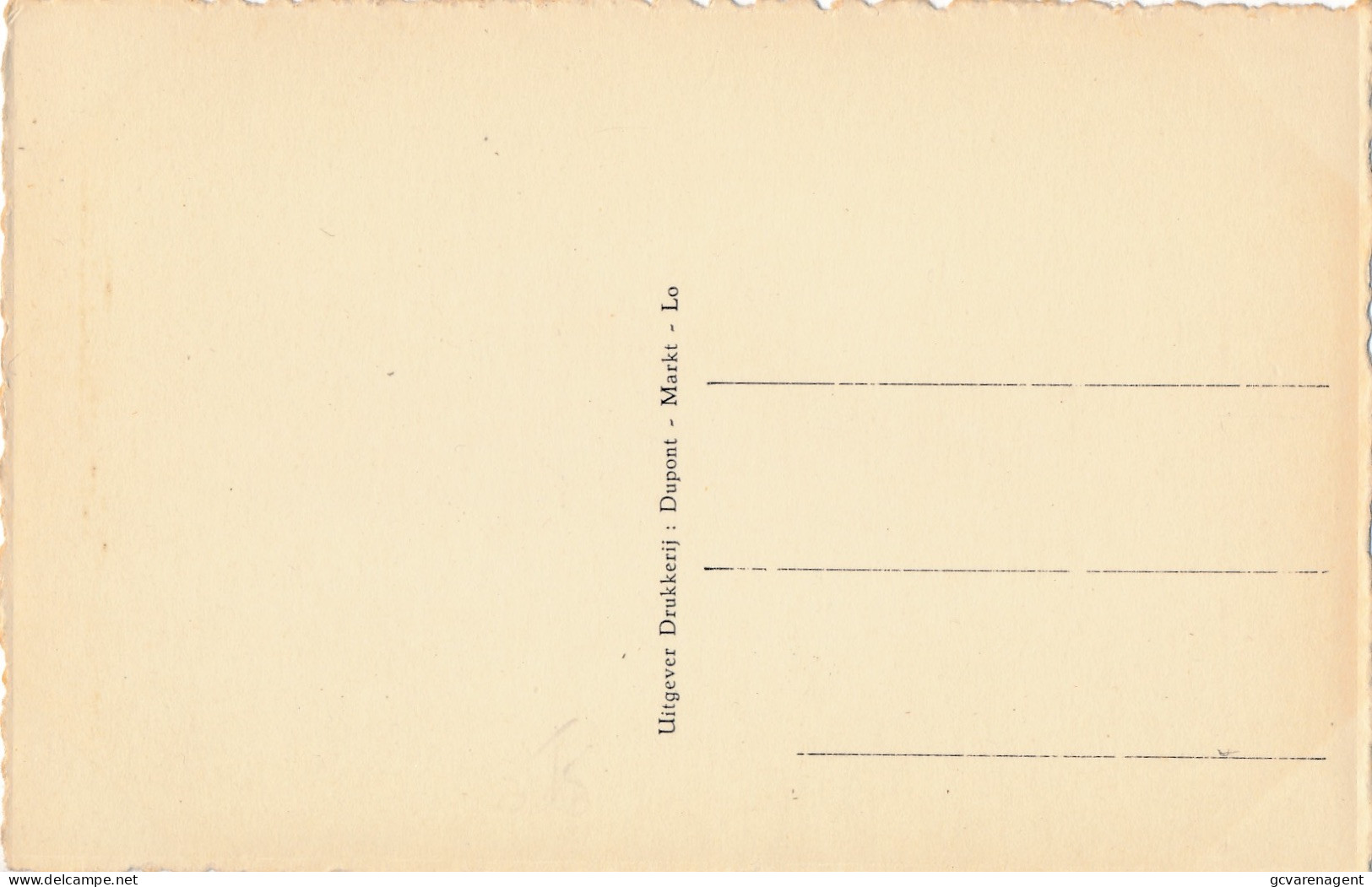 LO  BINNENZICHT DER KERK       2 SCANS - Lo-Reninge