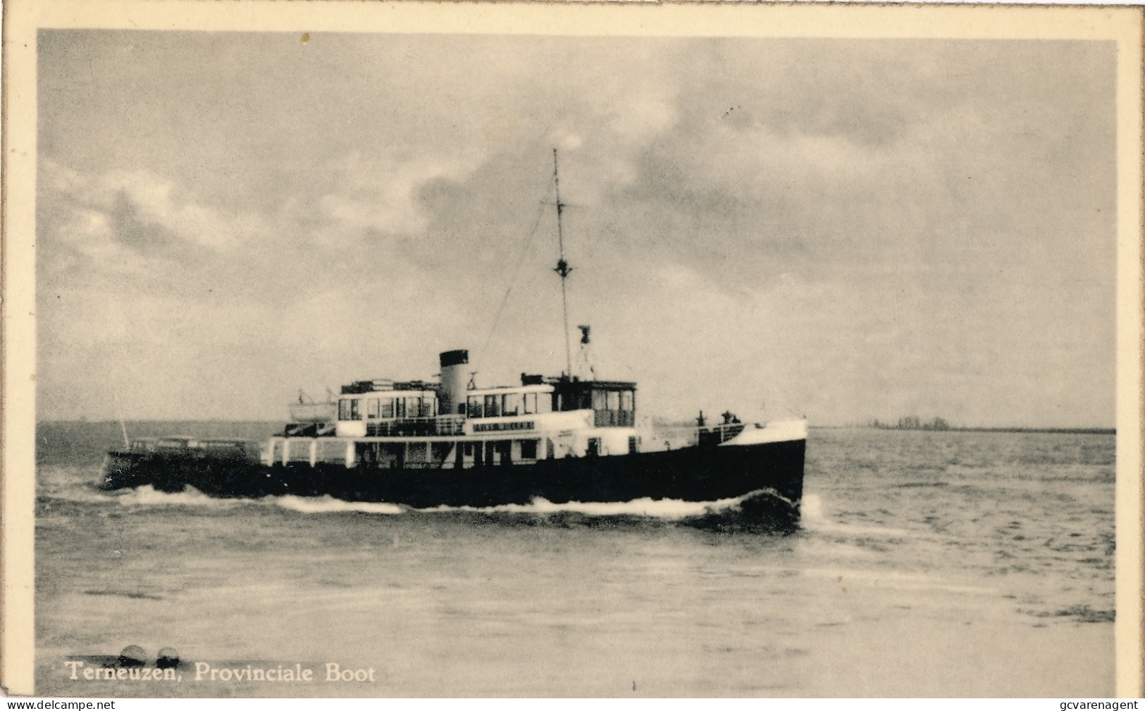 TERNEUZEN  PROVINCIALE BOOT   2 SCANS - Terneuzen