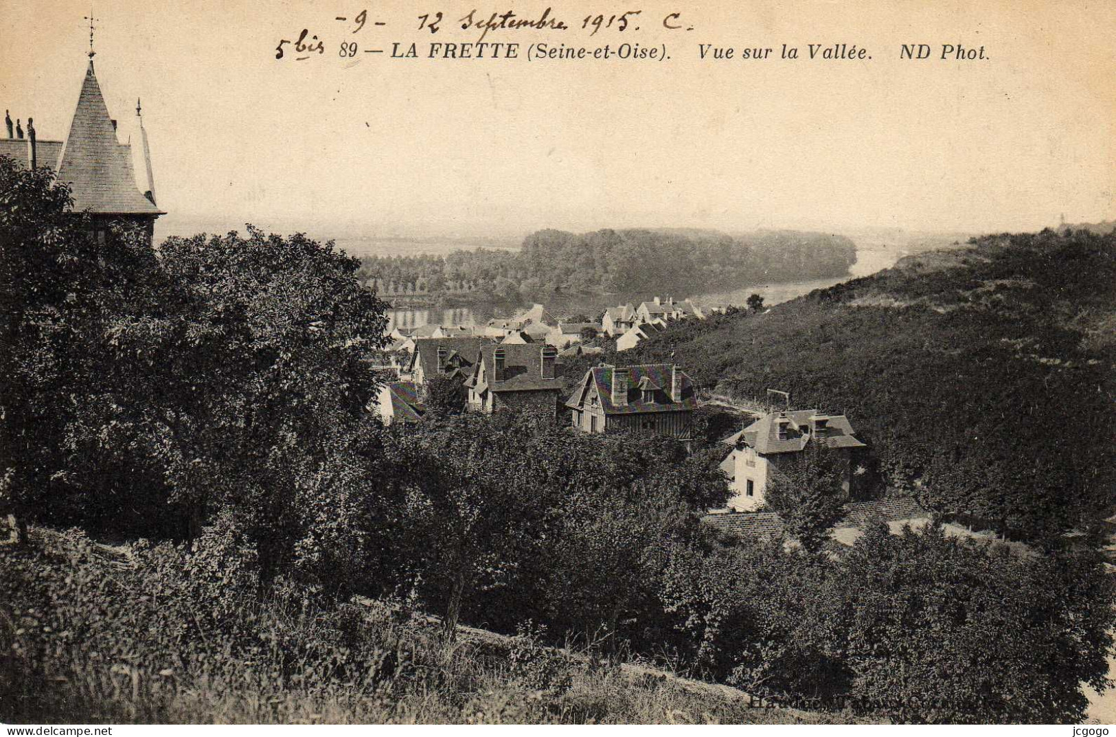 LA FRETTE  Vue Sur La Vallée - La Frette-sur-Seine