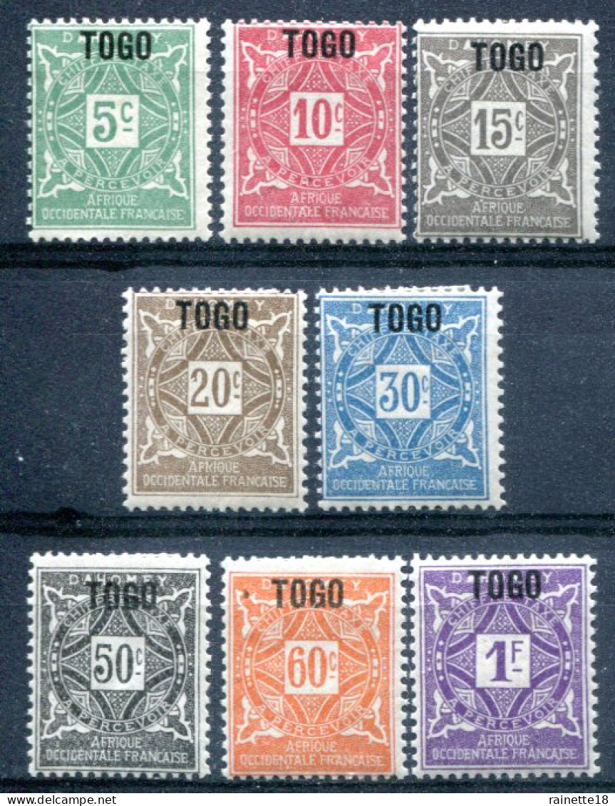 Togo            Taxes 1/8 * - Unused Stamps