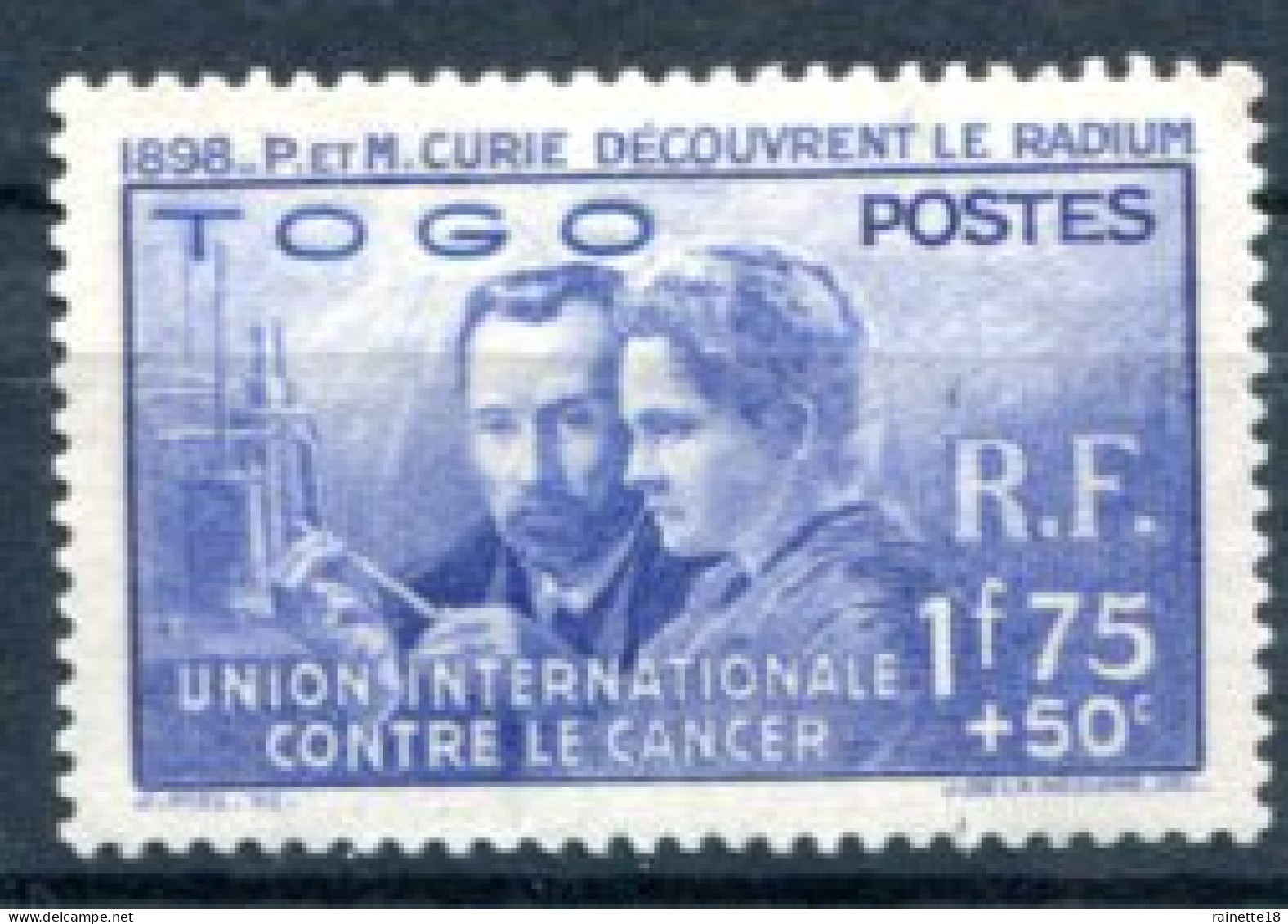 Togo            171  ** Pierre Et Marie Curie - Ongebruikt