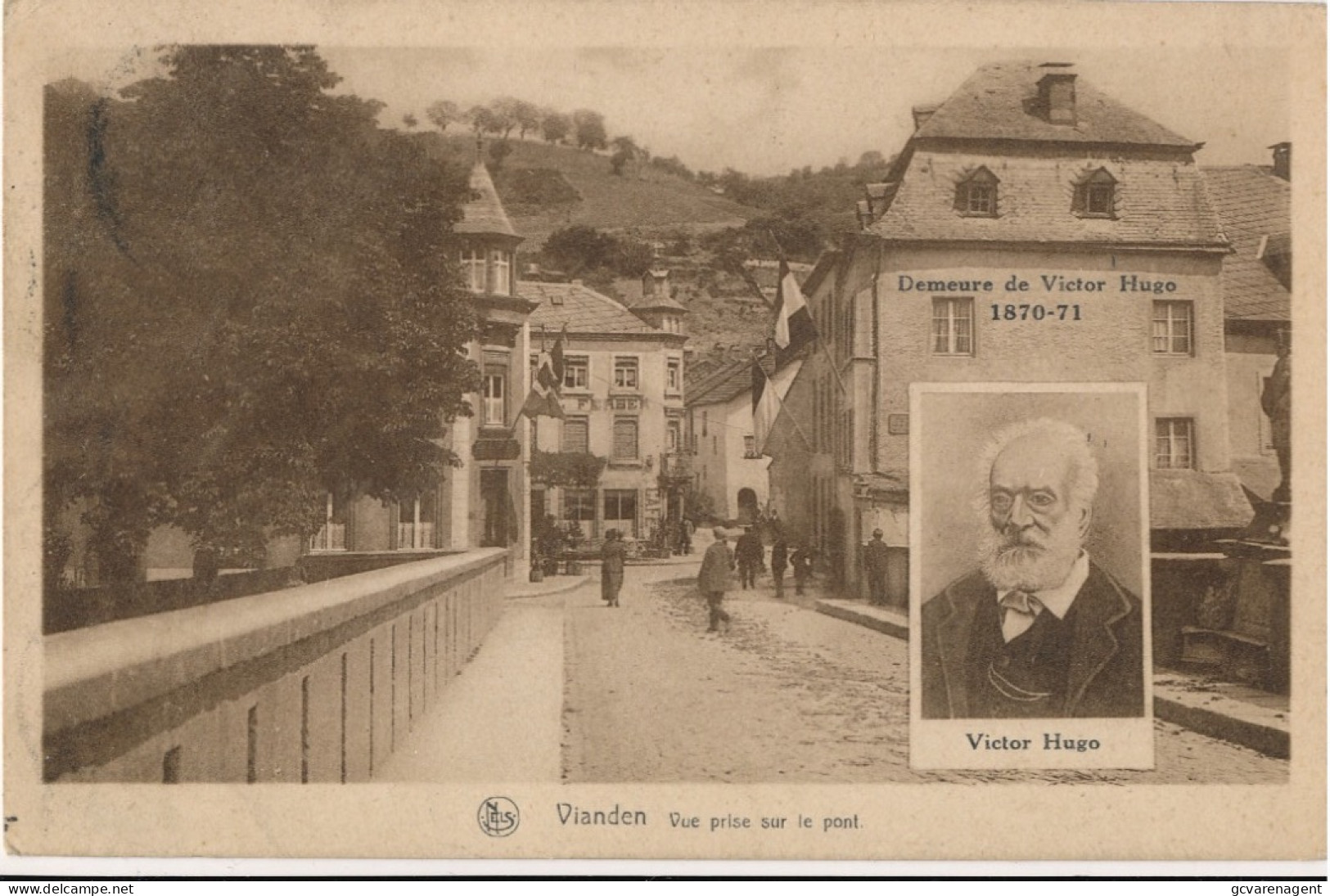 VIANDEN  VUE PRISE SUR LE PONT    2 SCANS - Virton