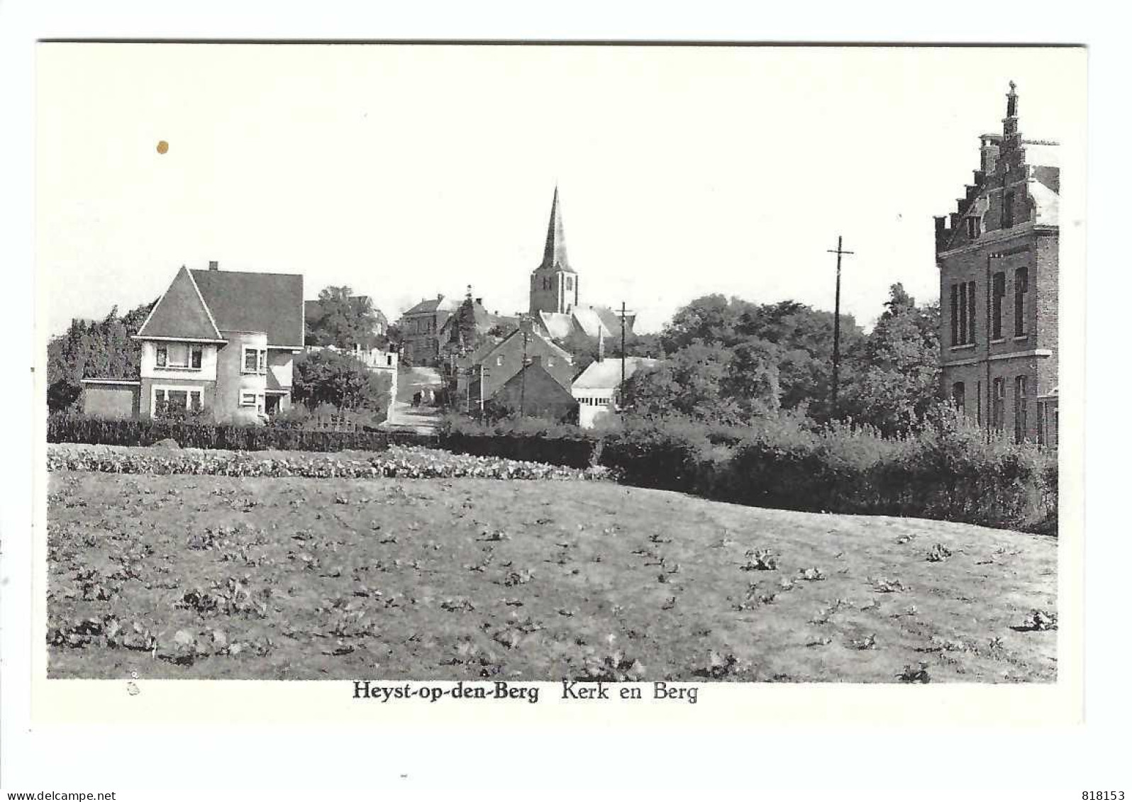 Heist-op-den-Berg  Heyst-op-den-Berg    Kerk En Berg - Heist-op-den-Berg