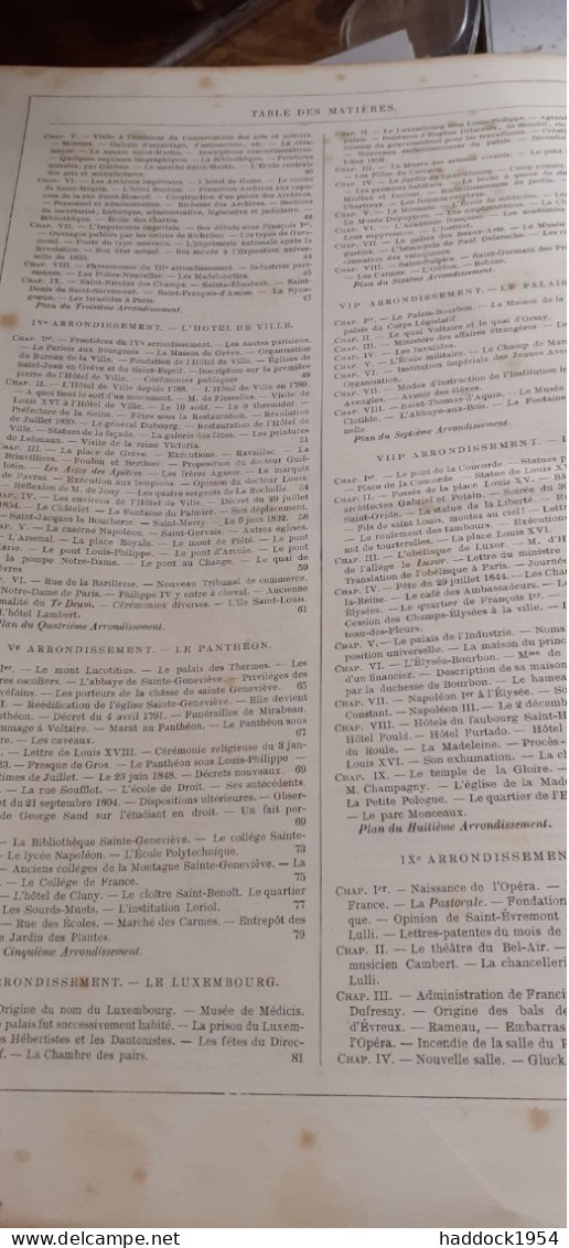 Le Nouveau PARIS EMILE DE LABEDOLLIERE Histoire De Ses 20 Arrondissements Gustave Barba 1860 - Paris