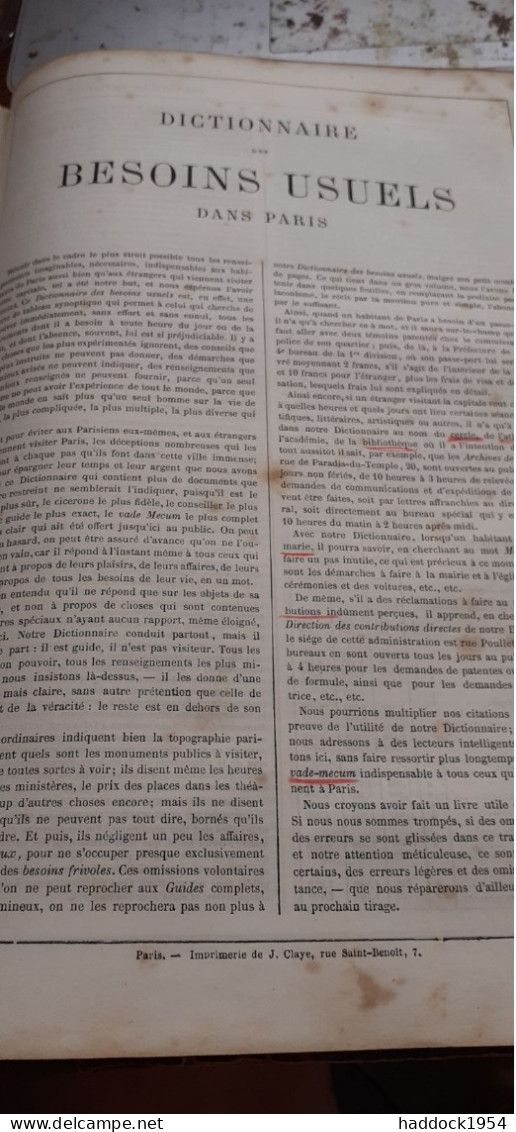 le nouveau PARIS EMILE DE LABEDOLLIERE histoire de ses 20 arrondissements gustave barba 1860