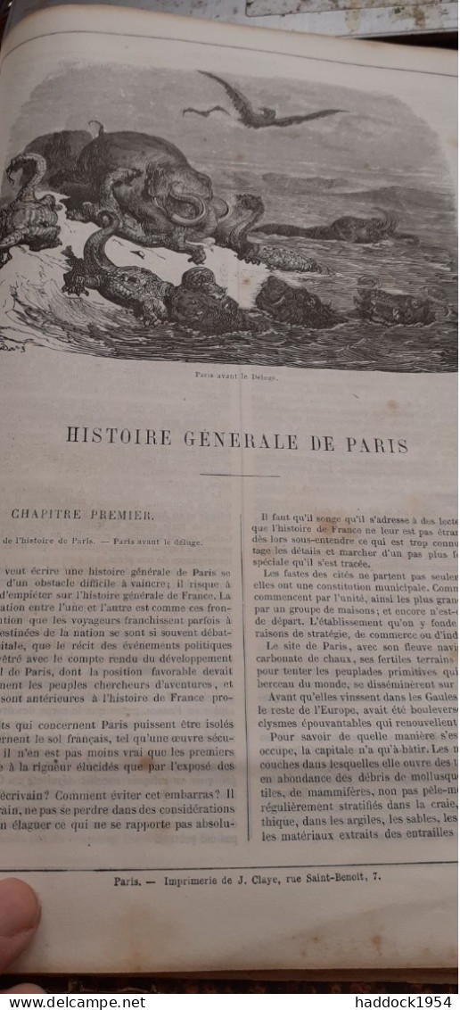 le nouveau PARIS EMILE DE LABEDOLLIERE histoire de ses 20 arrondissements gustave barba 1860