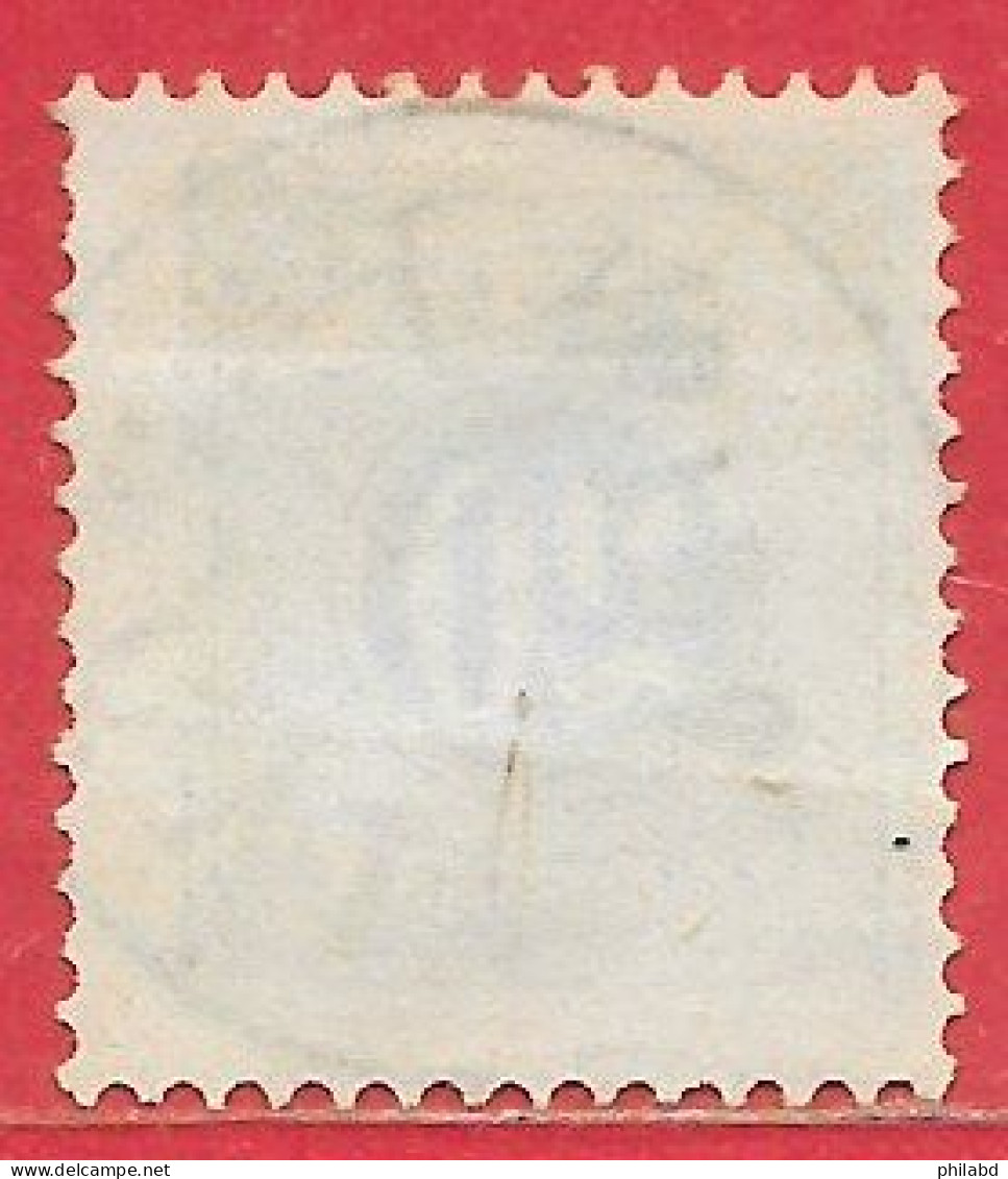 Suède Taxe N°6A 20ö Bleu (dentelé 13) 1874 O - Postage Due