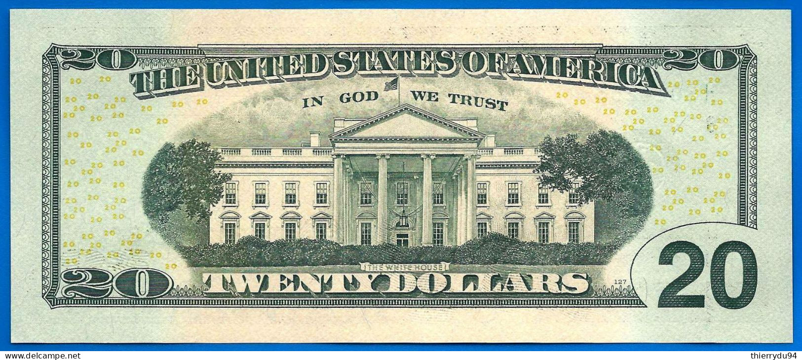 USA 20 Dollars 2017 A Neuf UNC Mint Saint Louis H8 PH Suffixe C Etats Unis United States Dollar US Paypal Bitcoin OK - Bilglietti Degli Stati Uniti (1862-1923)