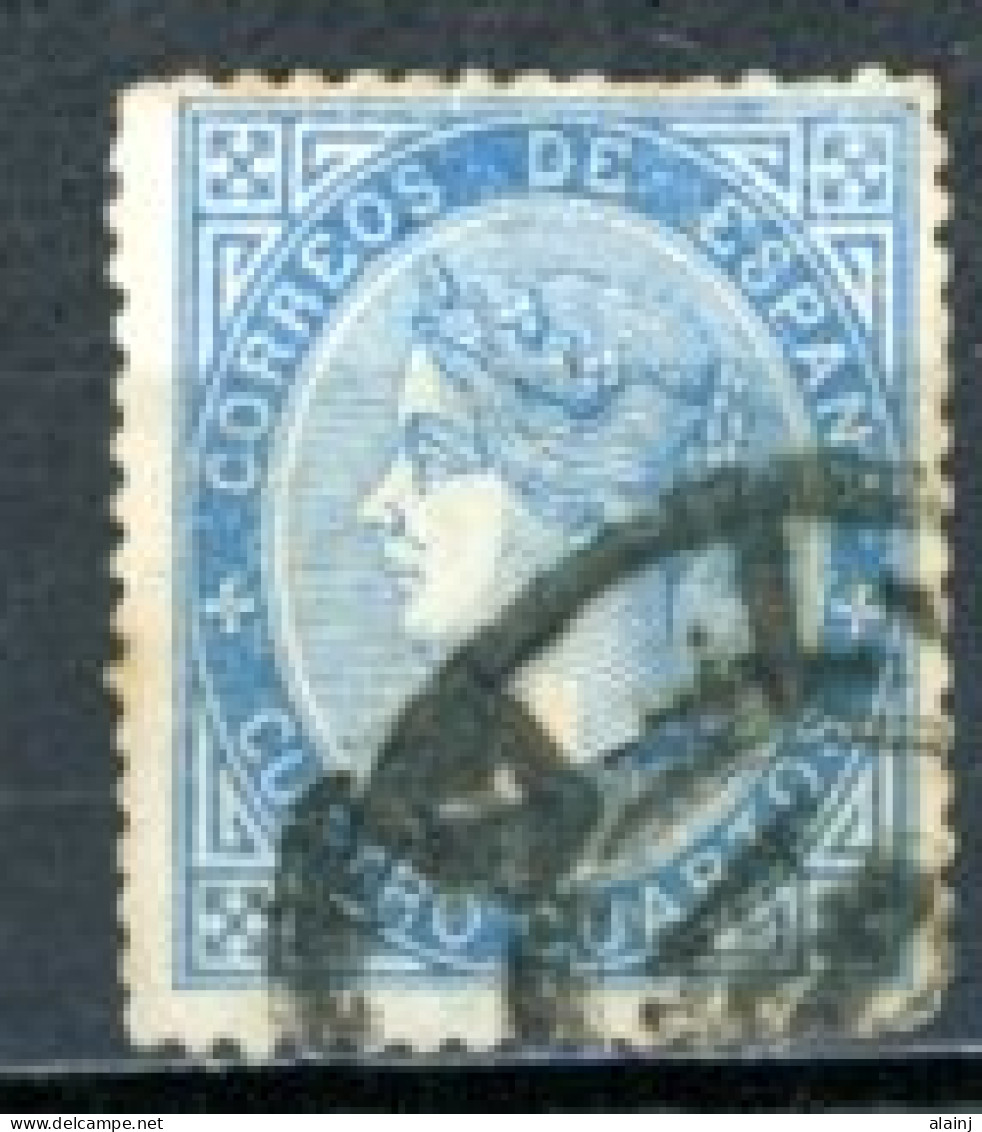 Espagne  1867   Isabelle II     Y&T   87    Obl    ---     TTB - Usados