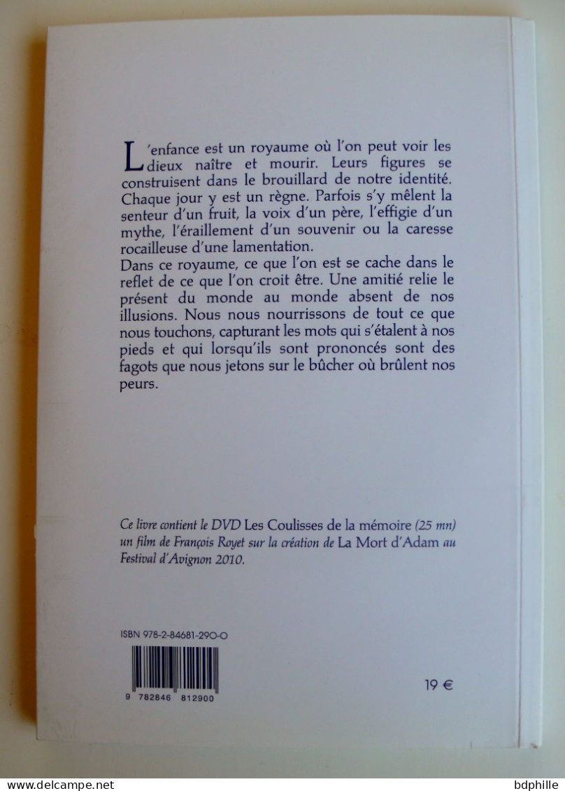 La Mort D'Adam Jean Lambert-Wild (avec DVD) - Auteurs Français