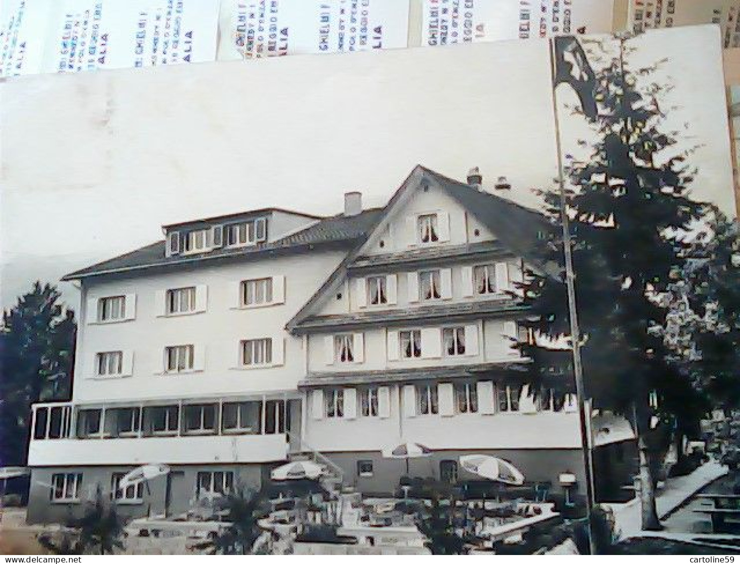 SUISSE OBERÄGERI - HOTEL LANDGASTHOF GULM N1960  JM1732 - Oberägeri