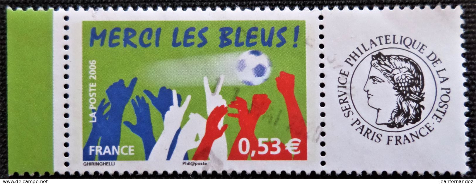 France  Personnalisé Sport Football 2006  Y&T  N° 3936A - Used Stamps