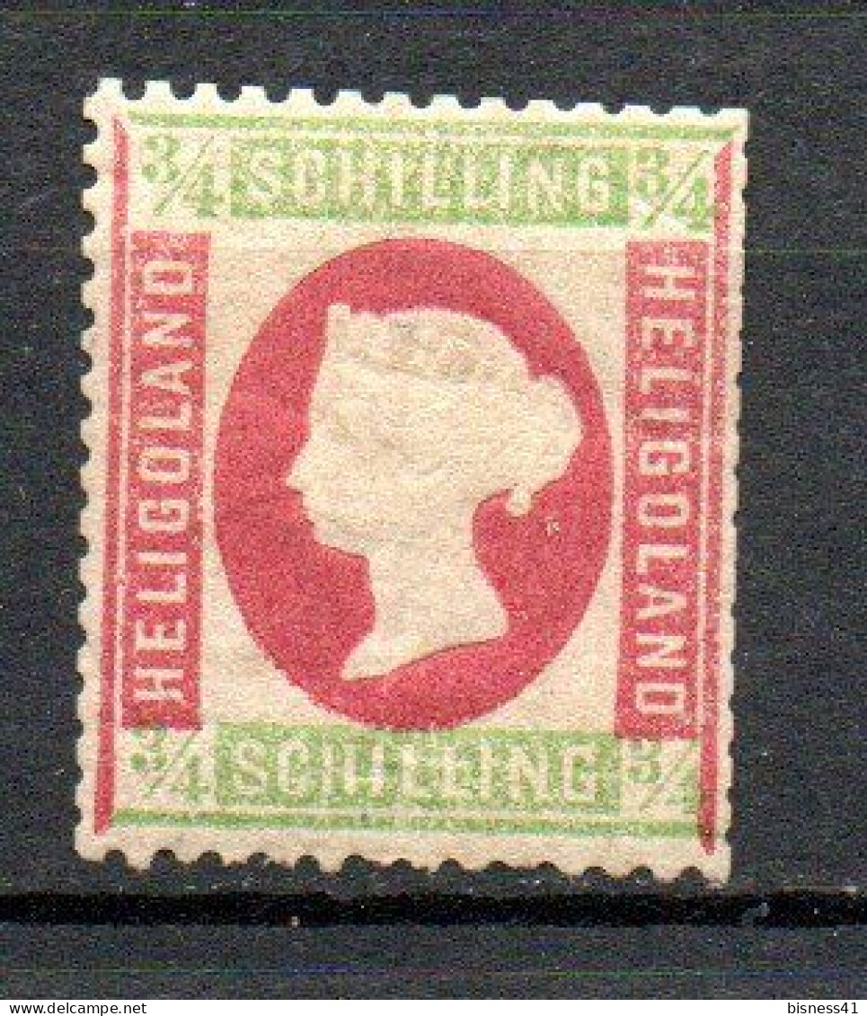 Col33 Allemagne Heligoland 1867  N° 7 Neuf X MH Cote : 45,00€ - Héligoland