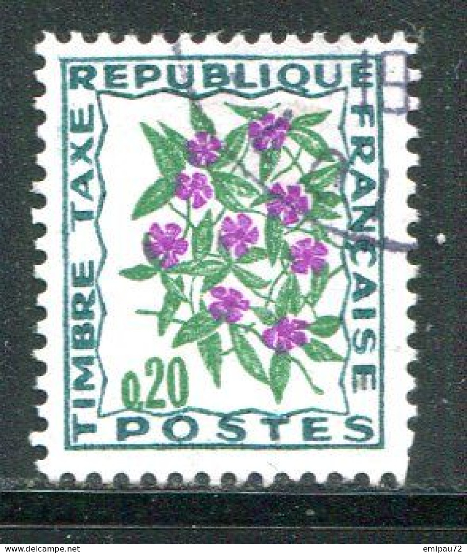 FRANCE- Taxe Y&T N°98- Oblitéré - 1960-.... Oblitérés