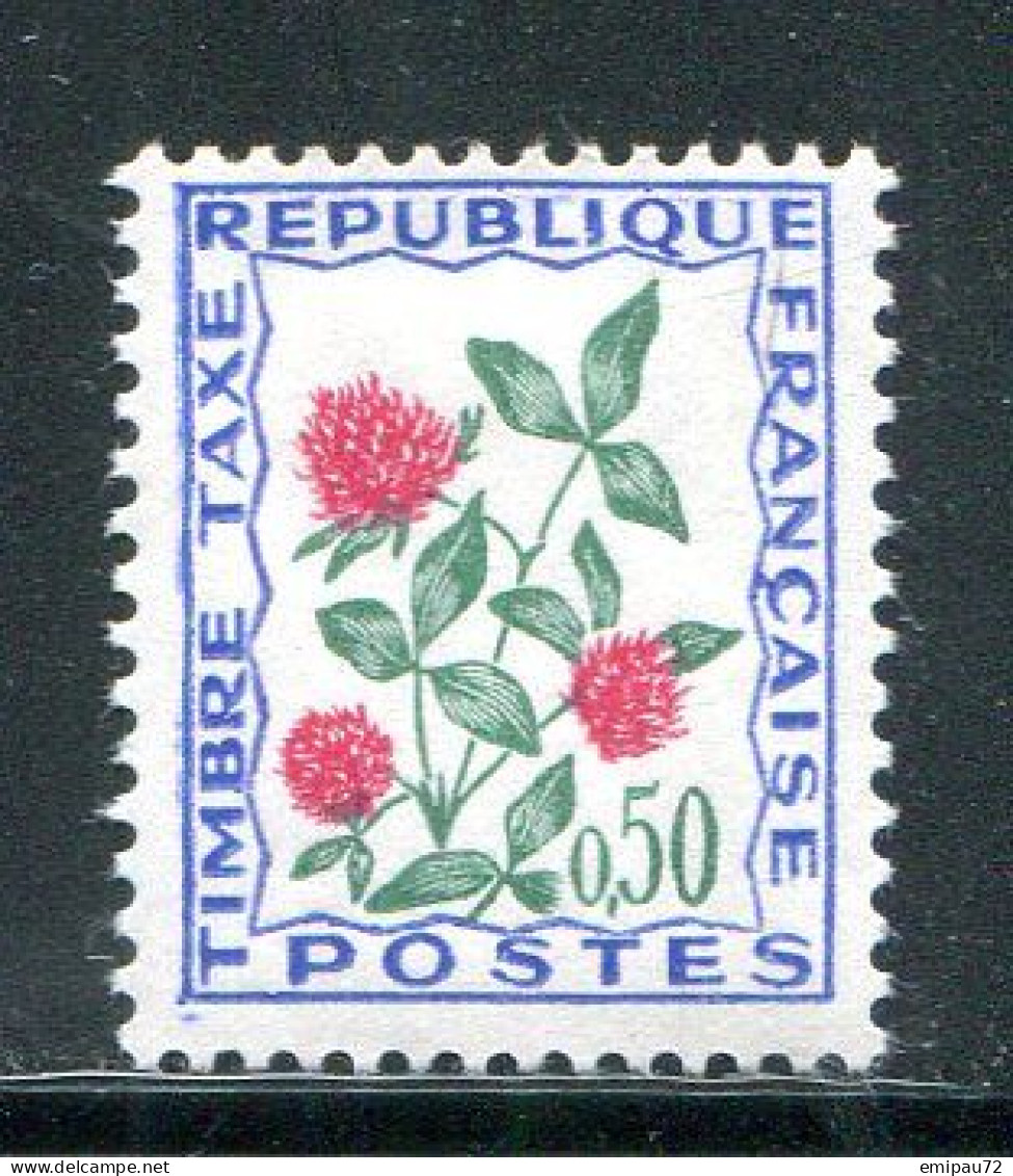 FRANCE- Taxe Y&T N°101- Neuf Avec Charnière * - 1960-.... Mint/hinged