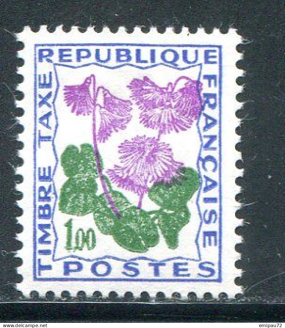 FRANCE- Taxe Y&T N°102- Neuf Avec Charnière * - 1960-... Ungebraucht