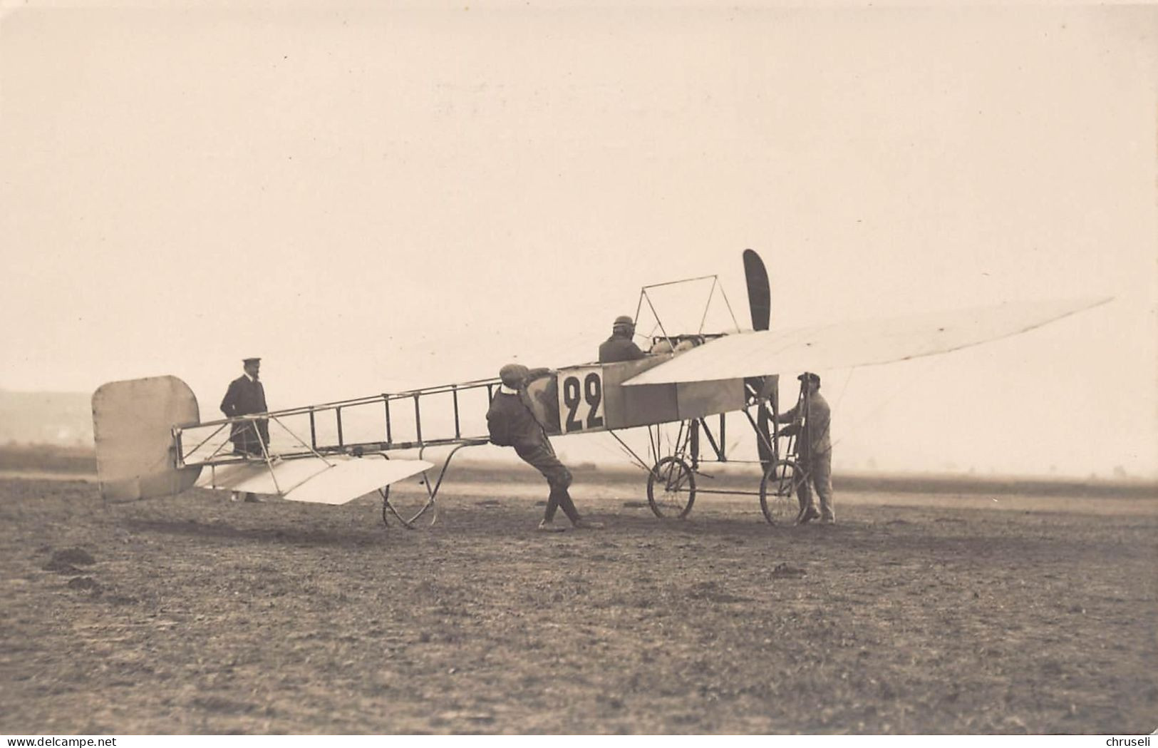 Aviatik Dübendorf Flug Meeting Schaufliegen Laganeux Auf Bleriot - Dübendorf