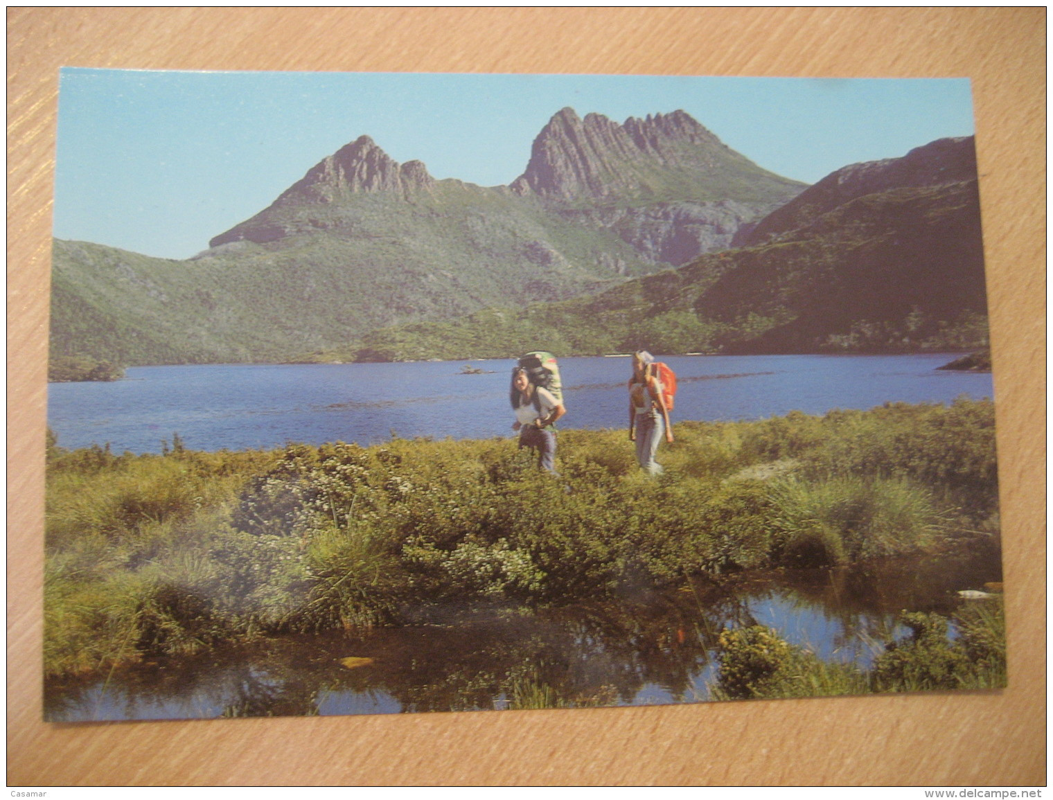 DOVE LAKE CRADLE Mountain Tasmania Mountaineering Hiking Walking Mountains Postal Stationery Card AUSTRALIA - Arrampicata